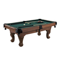 Pool Table Built for Professional Play, Complete Accessories Set, Wood Grain Finish, 18mm Thick Surface