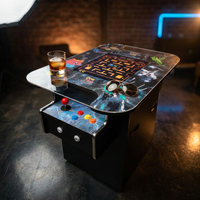 412 Classic Retro Games Cocktail Arcade Machine for Home or Work - Full Size - 2-Player — Studio Shot