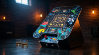 412 Classic Retro Games Cocktail Arcade Machine for Home or Work - Full Size - 2-Player — Lifestyle