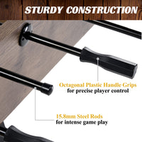 58” Coventry Foosball Table, Competition Size, Soccer, Accessories Included by