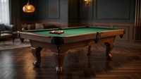 7.25 Ft Winstead Pool Table - Full Size Billiard Table with Complete Accessories Set, Green, by — Lifestyle