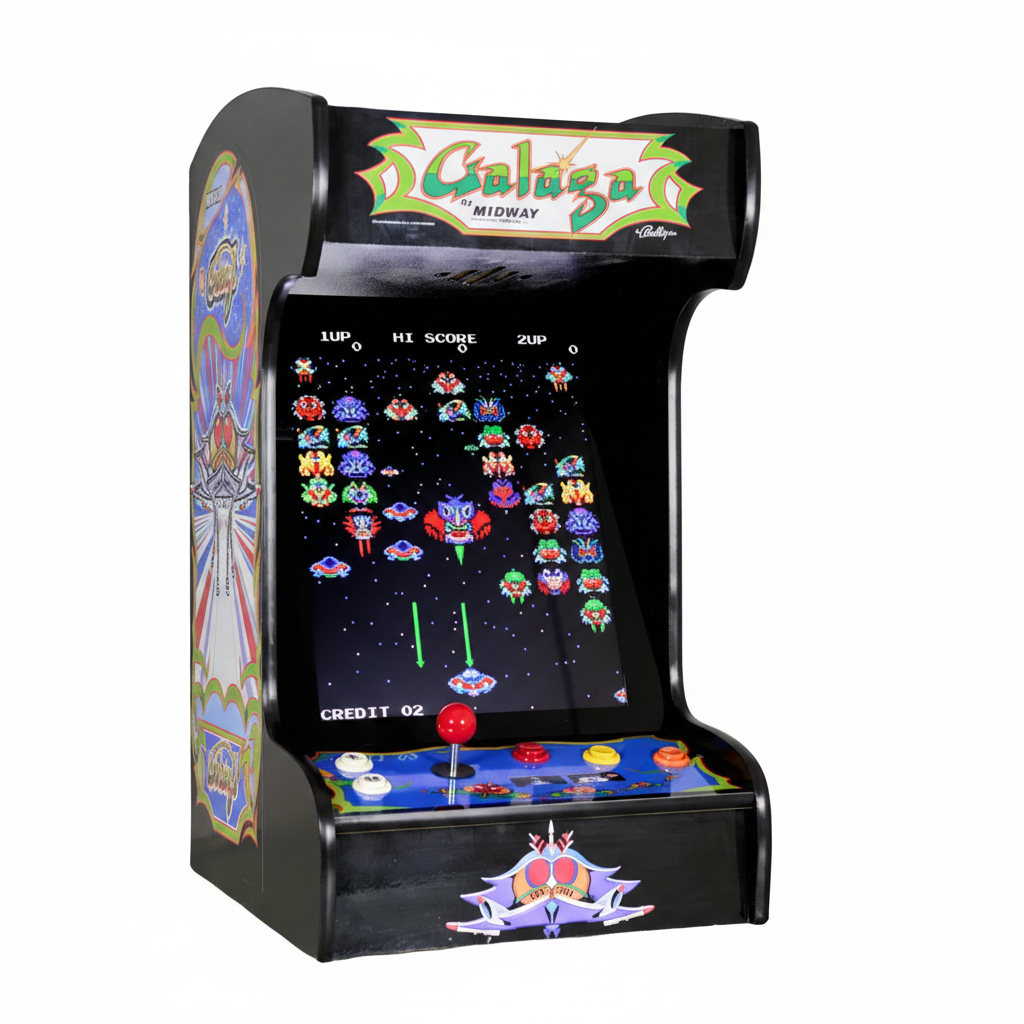 60 Classic Retro Games Tabletop Arcade Machine by  (Black)