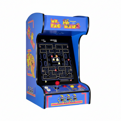 60 Classic Retro Games Tabletop Arcade Machine by  (Blue)